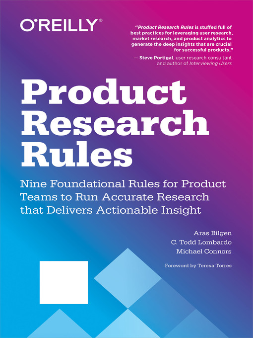 Title details for Product Research Rules by C. Todd Lombardo - Available
